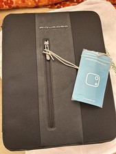 Portablocco Piquadro pelle/tessuto nero modello PB5483BR2 scomparto iPad Pro