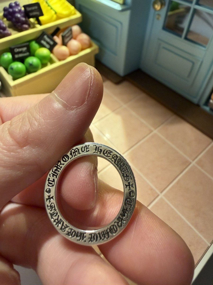 Chrome Hearts 3mm NYC F* YOU Spacer Ring size 5M | eBay