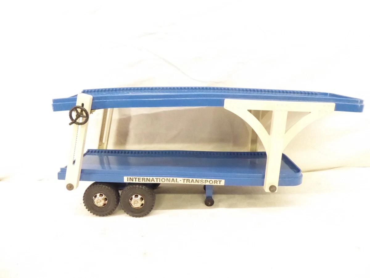 Ancien Camion Porteur Jouet De Marseille En Tôle – Rare Pièce De Collection Comme FJ Ou Joustra