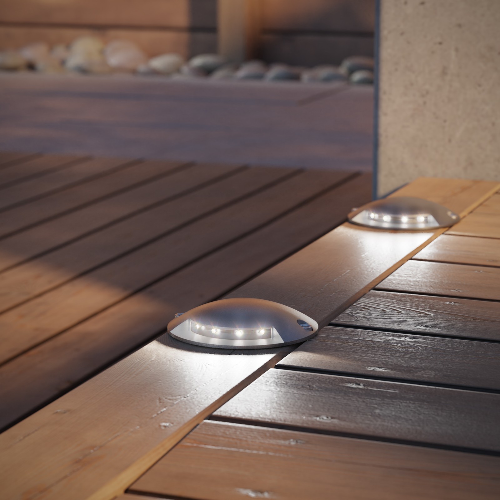 Lampada da terra a LED Bunda a 1 luce per esterni, carrabile, bianco freddo 14 foto 5