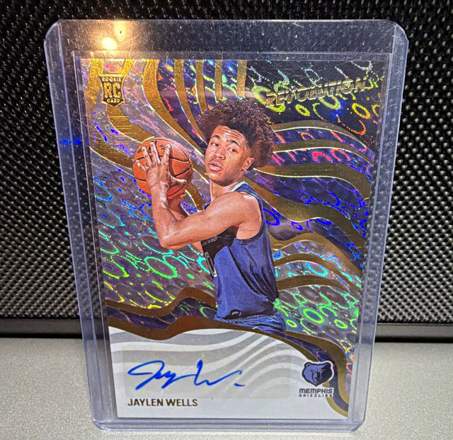 Panini Revolution Jaylen Wells Grizzlies RC Auto #RS-LLS
