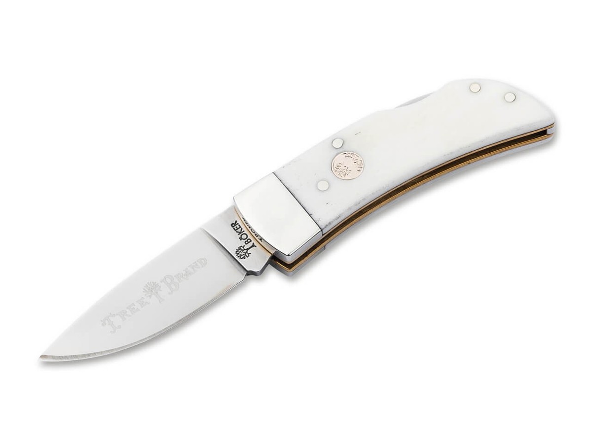 Boker Tree Brand Pocket White Smooth Bone 2