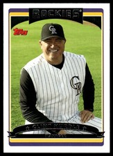 Clint Hurdle 2006 Topps #274 Rockies MLB READ FREE SHIPPING AutographDen