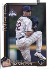 2025 Topps Pro Debut Jonathan Santucci St. Lucie Mets #PD-150