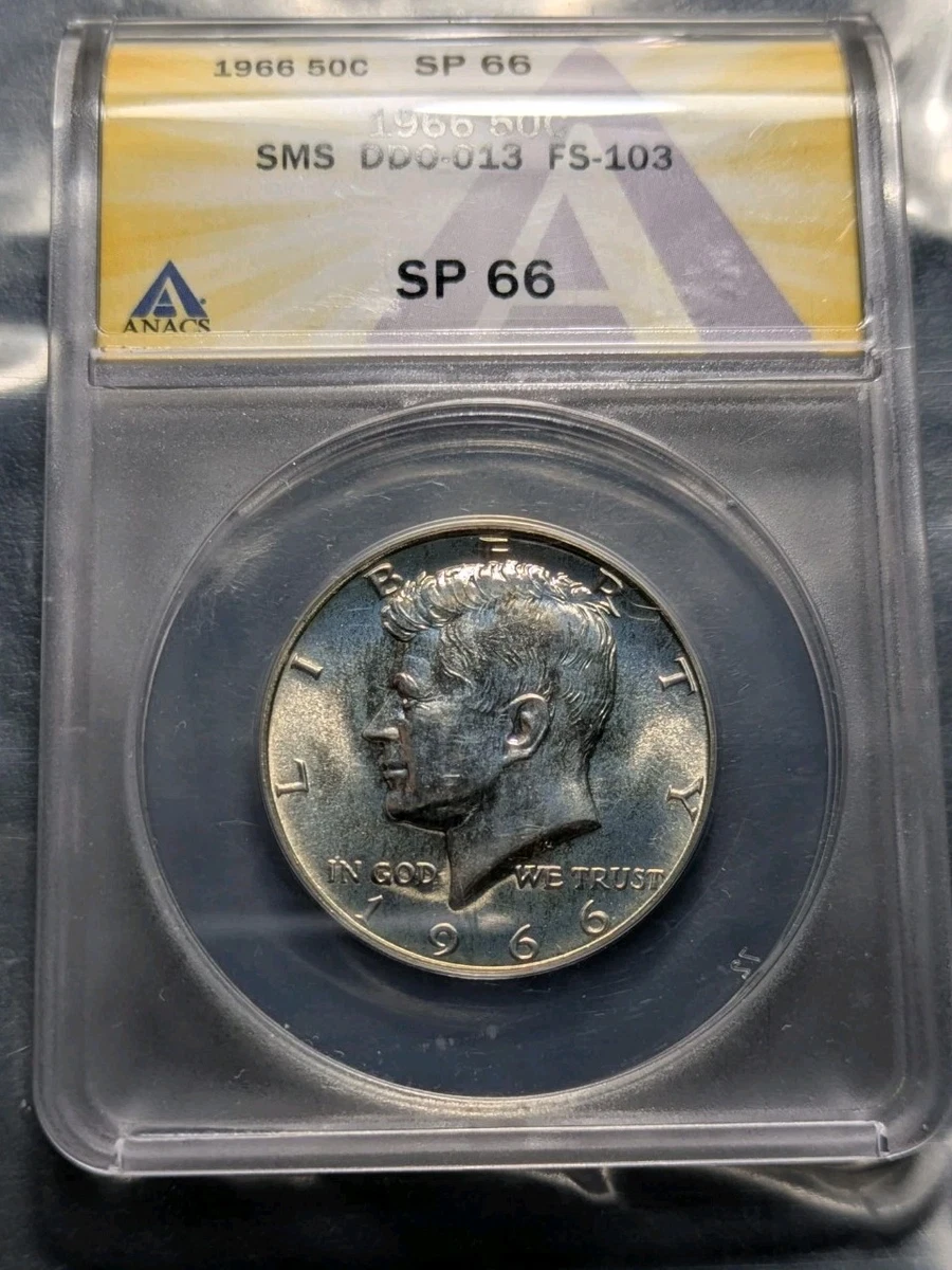 1966 Kennedy Half Dollar Error Coins for sale | eBay