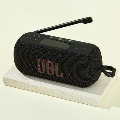 JBL Tuner 3 Portable Wireless Bluetooth Speaker FM Radio Black Genuine
