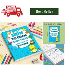 How to Draw Step-By-Step Book for Kids, Easy Learn to Draw Guide, Ages 5-8