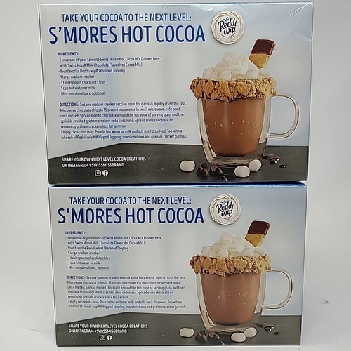 2 Pack Swiss Miss Hot Cocoa Mix Marshmallow Lovers Chocolate Drink 8 Per Box - Picture 3 of 7