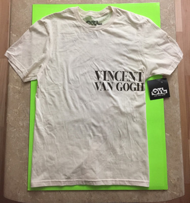 On The Low OTL Vincent Van Gogh Art Graphic Cream Shirt Size Small New w/ Tag