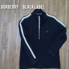 Burberry Black Label Zip-Up Jacket Men’s, Thin Fit, Clean, Size unspecified