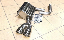 Edelstahl Sportschalldämpfer MERCEDES BENZ C-Klasse Typ W204 Baujahr 01/07-16