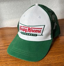 KRISPY KREME DOUGHNUTS mesh trucker style snapback hat cap adjustable