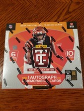 2024 NFL Totally Certified Football Hobby Box Trading Cards Premium Box Sealed🔥