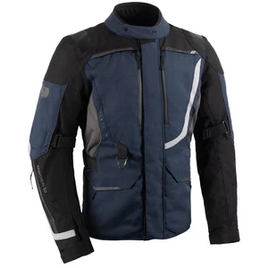 Oxford Montreal 5.0 Mens Waterproof Thermal Motorcycle Jacket Blue Black Grey