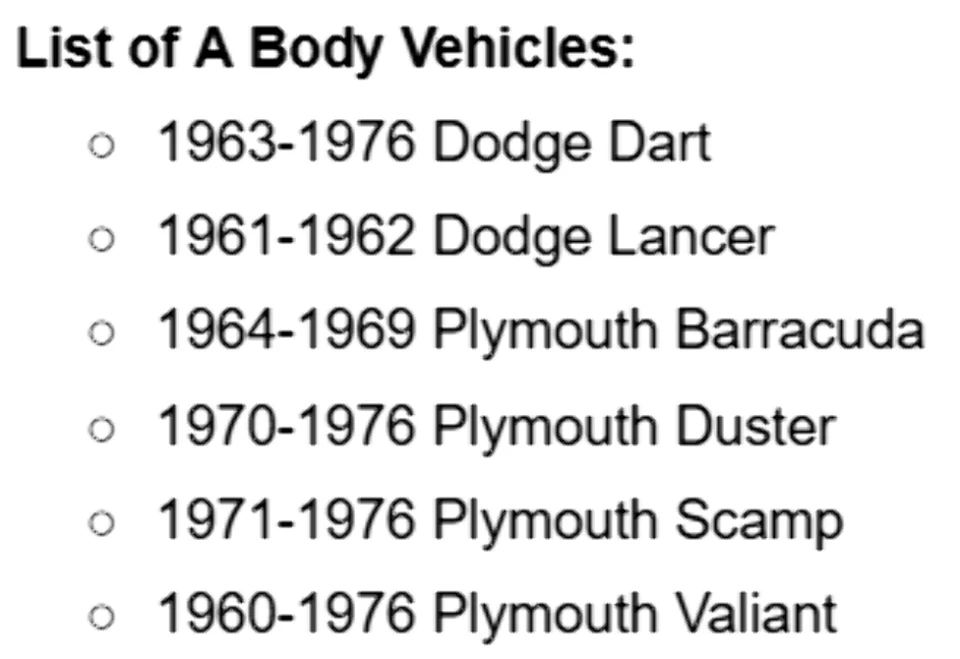 Front Brake Line Kit Fits Plymouth Valiant 1964-1965 Standard Brakes YKT6501SS - Image 2 of 2