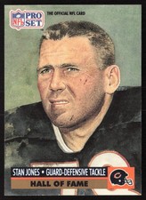 1991 Pro Set Stan Jones #29 Chicago Bears