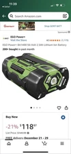 Ego POWER+ BA1400 Lithium-Ion Battery and Charger Kit 56V 2.5Ah
