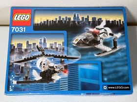 LEGO WORLD CITY 7031 POLICE HELICOPTER, BRAND NEW AND SEALED