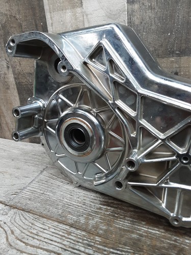 95-98 Harley Davidson Softail Evo Engine Iner Outer Primary Cover Chrome Set #49 - Bild 8 von 11