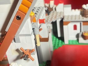 Lego kingdoms Castle 7946 Retired, No Minifigures, Castle Missing A Few Pieces.