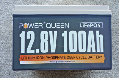 Power Queen 12.8V 100Ah LiFePO4 Battery Group 31 Lithium Deep Cycles Battery @hS