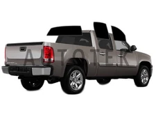 PreCut All Sides Window Film Any Tint Shade For GMC Sierra 1500 Crew Cab 2007-13