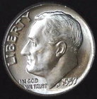 1957-P 10C Roosevelt Dime BU 90% Silver (I choose) 24occ0226