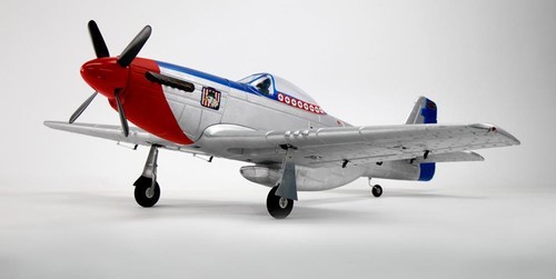 Dynam P 51 Mustang Fred Glover EPO 1200mm rot PNP V2.1 Warbird WWII Brushless - Bild 11 von 19
