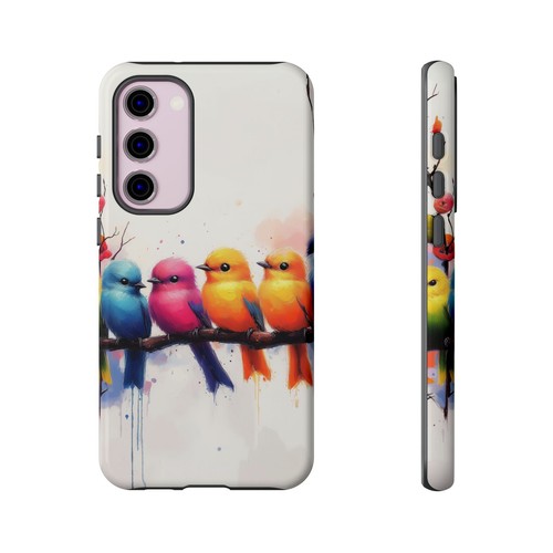 For iPhone | Samsung Galaxy | Pixel Phone Case - Colorful Vibrant Birds - 第 179/256 張圖片