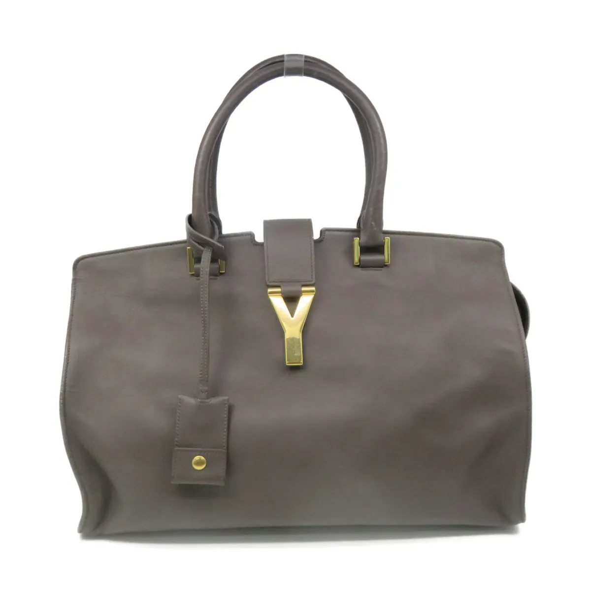 YVES SAINT LAURENT CABAS CHYC SUEDE LEATHER FLAP BAG - My Luxury