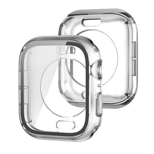 For Apple Watch Series 10/9-1/SE/Ultra 1/2 Case with Tempered Screen Protector - Zdjęcie 8 z 19