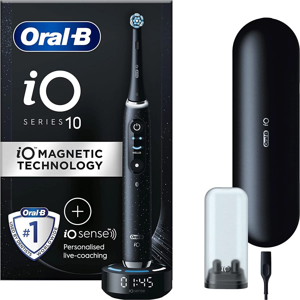 Oral-B iO 10 io10 Electric Toothbrush Black Brand new and sealed