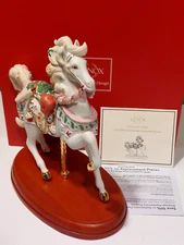 LENOX 2017 CHRISTMAS CAROUSEL HORSE - Holiday Sweet Treats - NEW in BOX with COA
