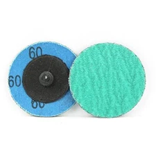 SATC 25 Pack 2" 40-80 Grit Zirconia+Grind Aid Quick Change Sanding Discs Type R