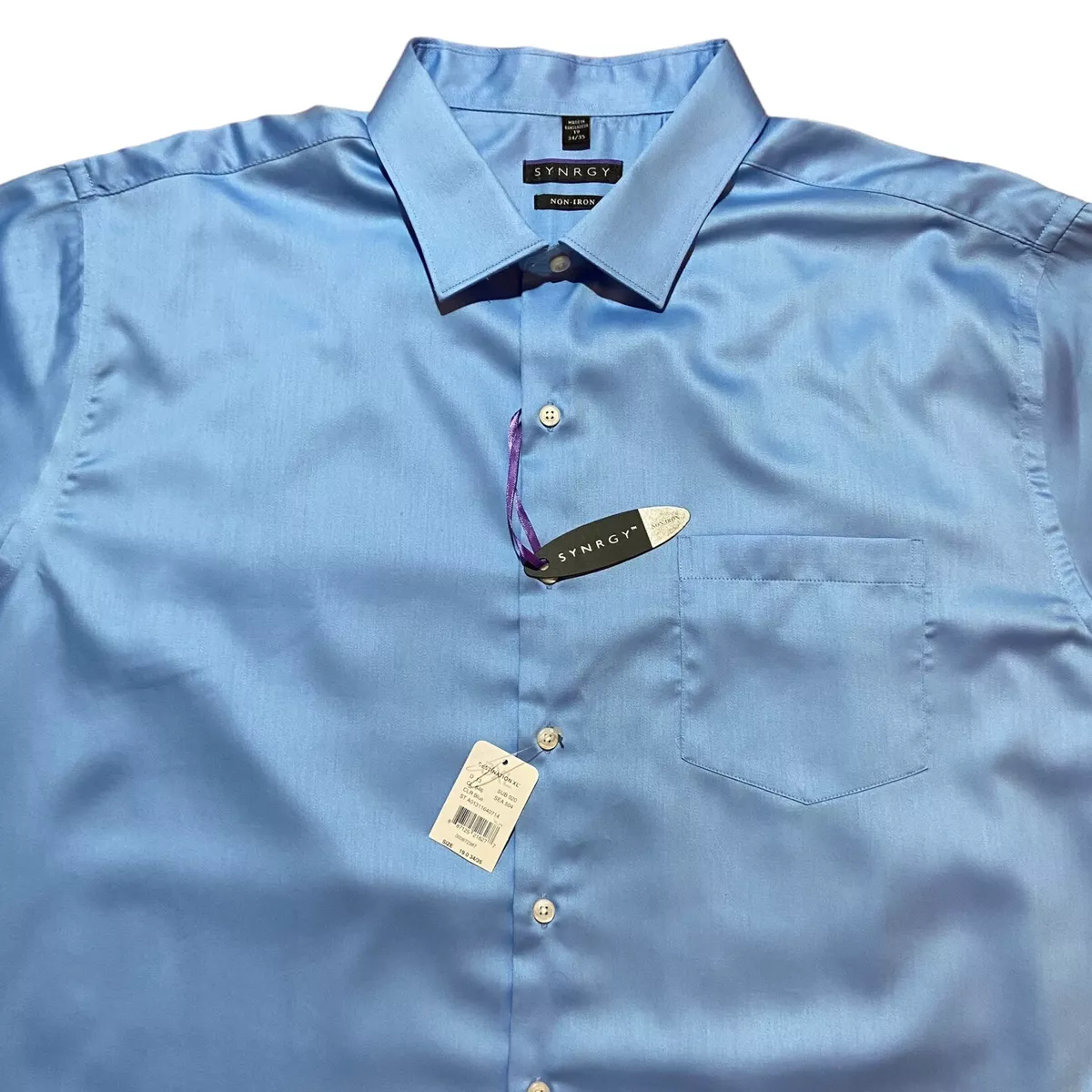 dxl tuxedo shirt