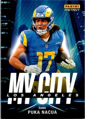 #ad #ad 2024 Panini Instant Football NFL MY CITY SP In Hand Ships Next Day PR:587 $1.69