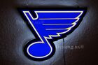St. Louis Blues 2D Led 20" Neon Sign Lamp Light Hanging Nightlight Decor Ey