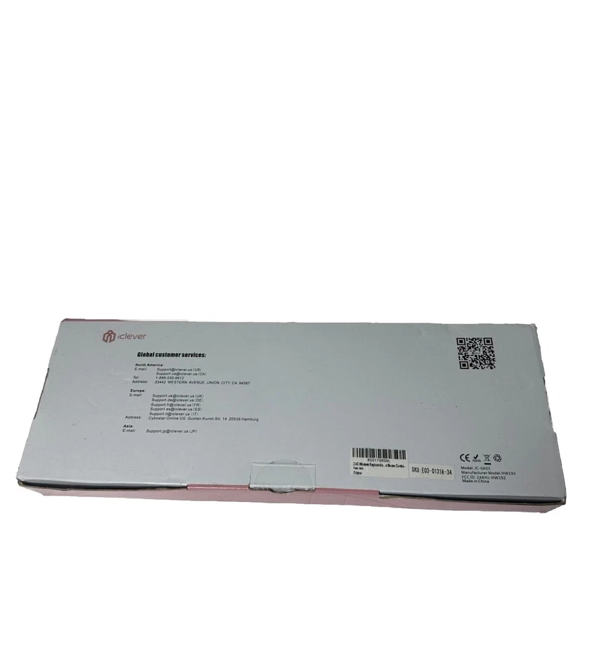 iClever Wireless Keyboard and Mouse New - Image 3 of 4
