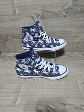 Converse Chuck Taylor All Star Unicorn Shoes Sneakers Juniors Sz 5 Navy Blue