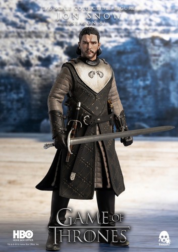 In Stock ThreeZero 3Z0101 HBO Game of Thrones Jon Snow 2.0 1/6 figure NEW! - Picture 2 of 12