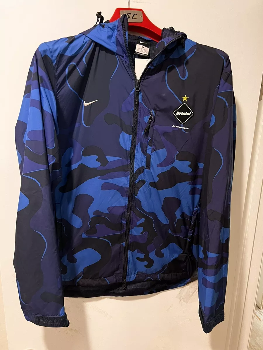 NIKE F.C. REAL BRISTOL CAMO PRACTICE JACKET SIZE XL | eBay