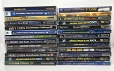 Classic PC Windows Games Physical Software Selections
