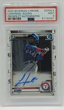 2020 Bowman Chrome - Prospect Autographs Luisangel Acuna #CPA-LA 