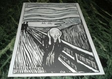Druck Schrei, Edvard Munch