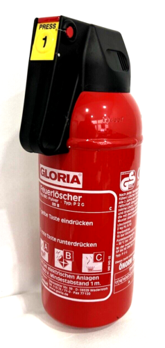 GLORIA Autofeuerlöscher P2 G kpl.  13A 89B C Auto Feuerlöscher neu - Unbenutz - Bild 1 von 4