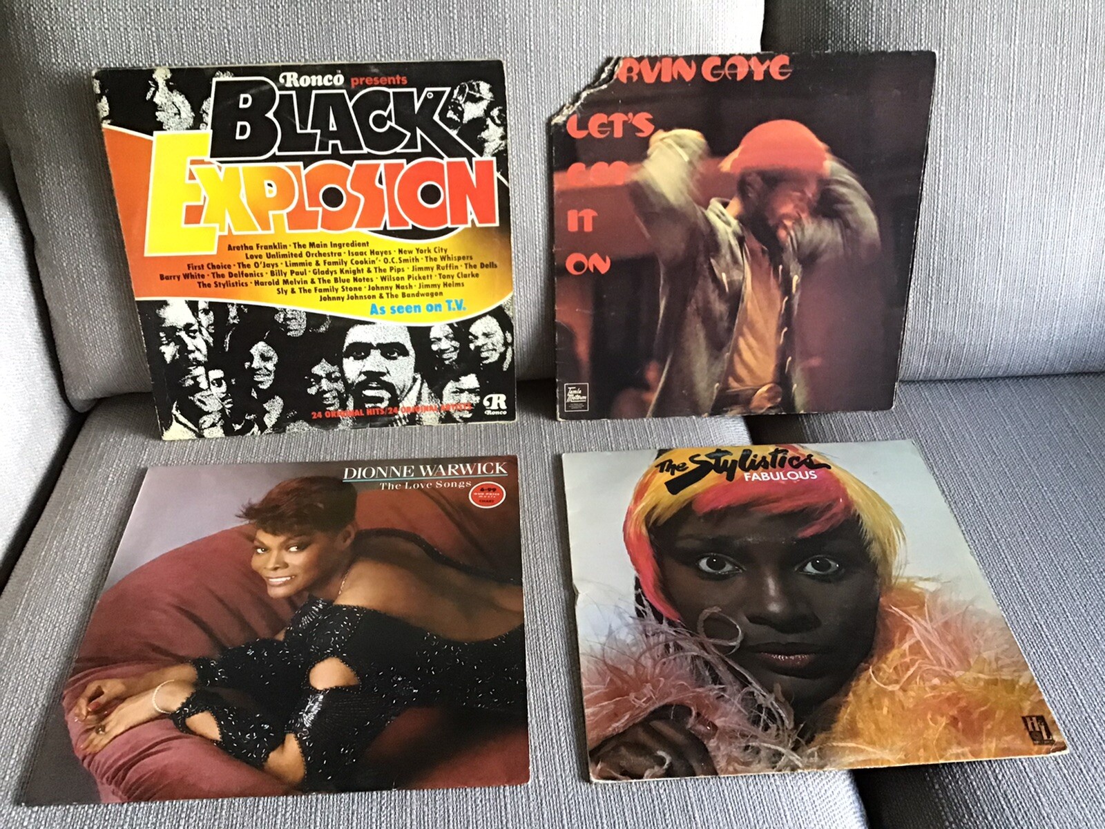 vinyl records job lot 70s 80s X4 Lps-image