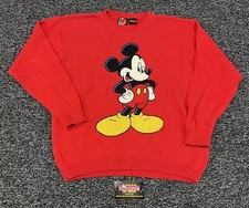 Vintage Mickey Mouse Acrylic Knit Sweater Mickey Unlimited Women  s Medium