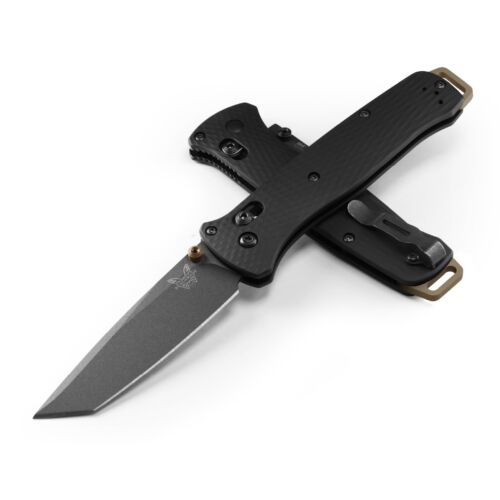Benchmade Bailout * CPM-M4 Stainless Steel * Black Aluminum 537GY-03