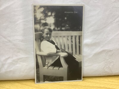 Kronprins Olav - Mittet & Co Postkarte Nr.1