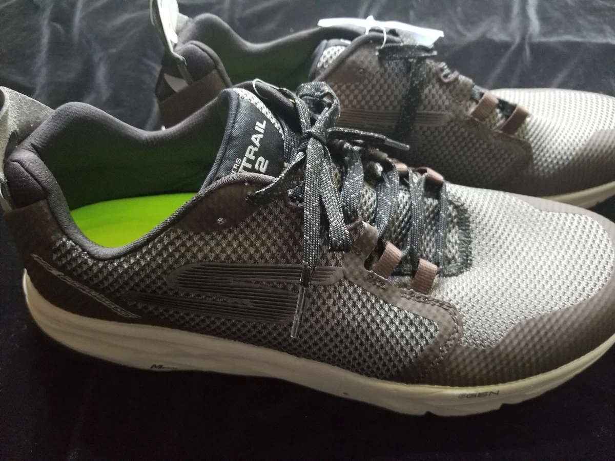 Brand New Skechers Go trail 2 BROWN Running Shoes Mens Size 12